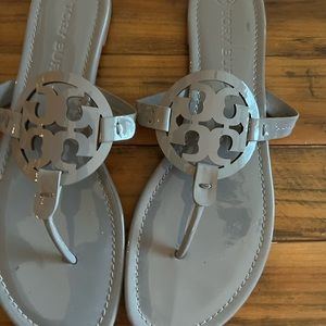 Tory Burch Millers gray patent
